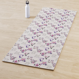 Tapete De Yoga A beleza vem do teste padrão interno