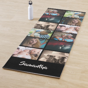 Tapete De Yoga A sua foto 6 colagem DIY nome dos amigos da famíl