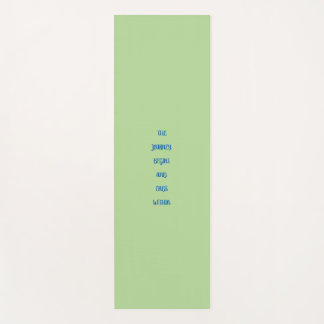 Tapete De Yoga A Viagem Começa...
. Yoga Mat inspirador