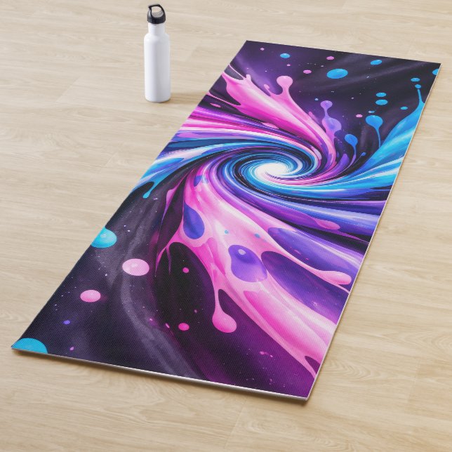 Tapete De Yoga Abstract Swirl Liquid Vortex Yoga Mat (In Situ)