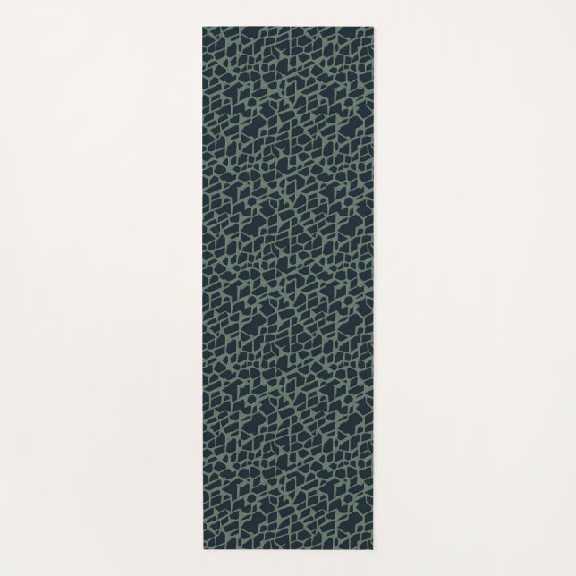 Tapete De Yoga Abstrato (Frente)