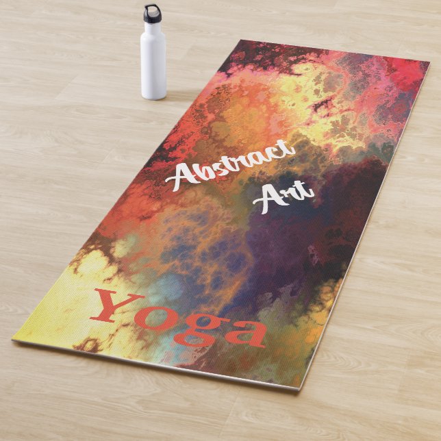 Tapete De Yoga Abstrato Art (In Situ)