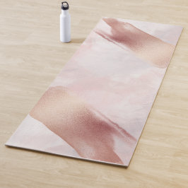 Tapete De Yoga Abstrato de água, Rosa, cor-de-rosa, veneziana