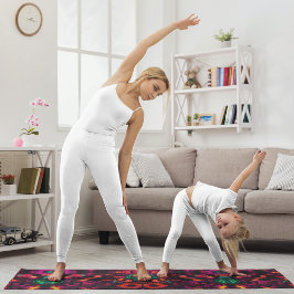 Tapete De Yoga abstrato espiritual