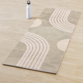 Tapete De Yoga Abstrato Rainbow Yoga Mat