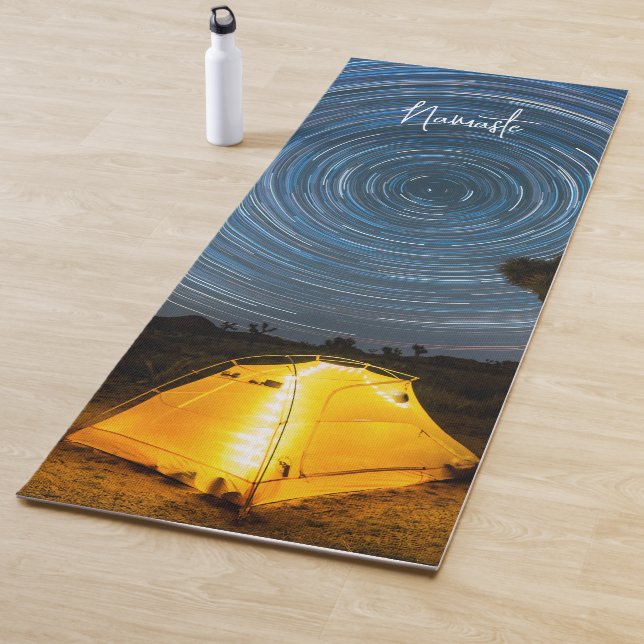 Tapete De Yoga Acampamento Sob As Estrelas (In Situ)