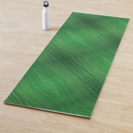 Tapete De Yoga Aceitação | Padrão de Boho Eclético Verde