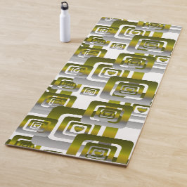 Tapete De Yoga Activate My Heart Pattern Silver