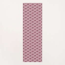 Tapete De Yoga Adicione seu nome Red Fire Caminhão Personalizado 