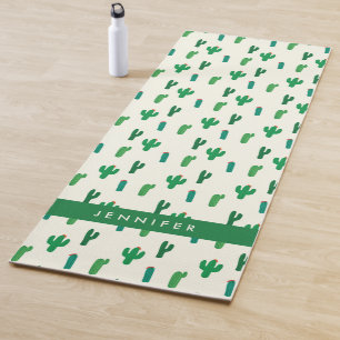 Tapete De Yoga Adicione seu teste padrão   verde-claro conhecido
