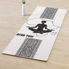 TAPETE DE YOGA AFRO YOGI MONOCHROME YOGA MAT