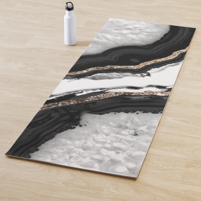 Tapete De Yoga Agate Glitter Glam #2 #gem (In Situ)