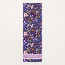 Água Colorida Floral em Flor Personalizada
