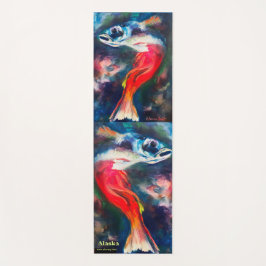 Tapete De Yoga Alaska Salmon Metamorfois Yoga Mat_ALASKA