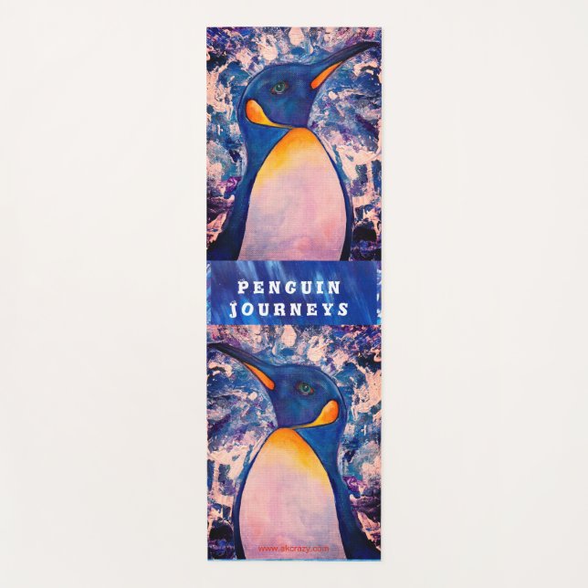 Tapete De Yoga Alaskan Penguin Journey Yoga Mat (Frente)