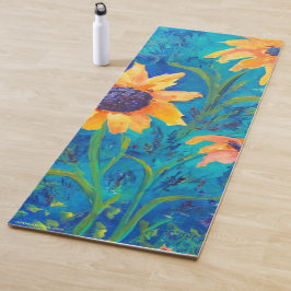 Tapete De Yoga Alaskan Sunflower