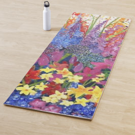 Tapete De Yoga Alaskan Wildflower Yoga Mat reutilizável