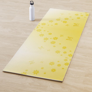 Tapete De Yoga Amarelo