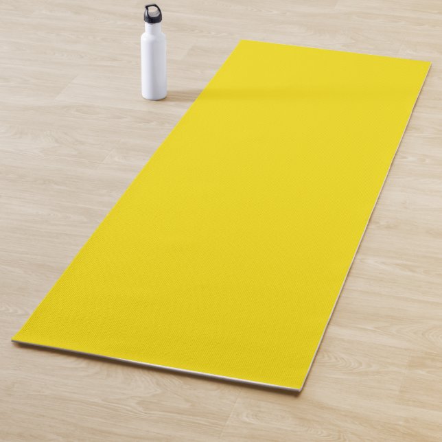 Tapete De Yoga Amarelo-limão (In Situ)