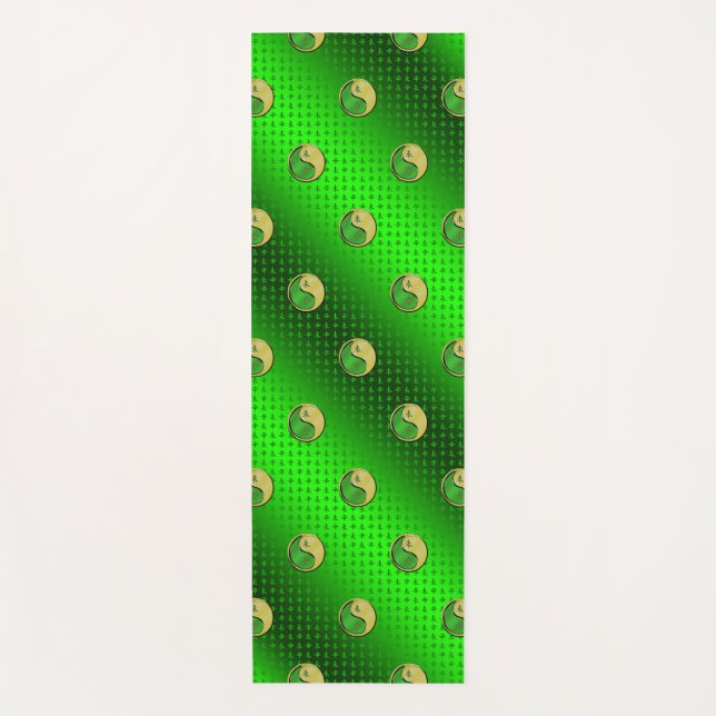 Tapete De Yoga Ano da Cabra Metálica (Frente)