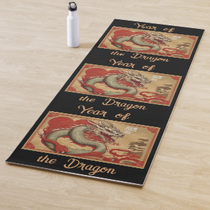 Tapete De Yoga Ano do Dragão Yoga Mat