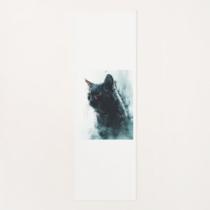 Tapete De Yoga Apocalipse de Gato Zombie