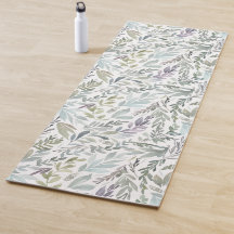 Aquarela Botânica Verde Azul