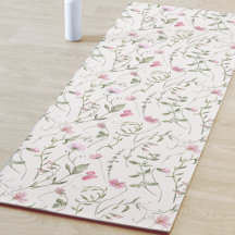Aquarela de Flor Silvestre Rosa