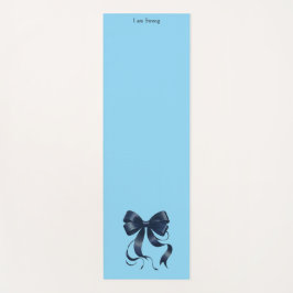 Tapete De Yoga Arco Azul de Treinamento de Força