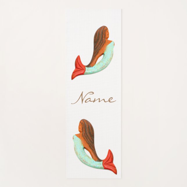Tapete De Yoga Arraste a sereia Thunder_Cove (Frente)