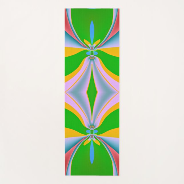 Tapete De Yoga Arte Abstrata Magic Way (Frente)
