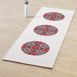 Tapete De Yoga Arte caleidoscópio do décimo sexto volume doze