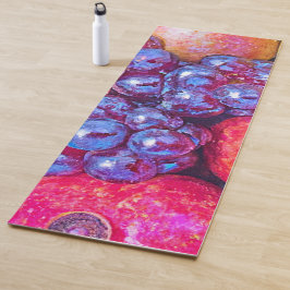 Tapete De Yoga Arte de fruta estática