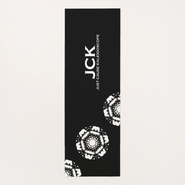 Tapete De Yoga Arte do caleidoscópio 10 (Verso)