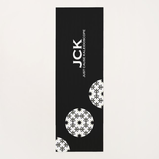 Tapete De Yoga Arte do caleidoscópio 14 (Verso)