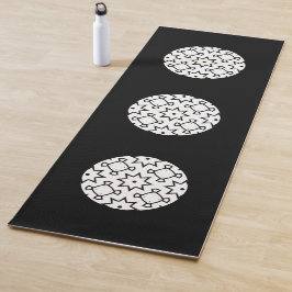 Tapete De Yoga Arte do caleidoscópio 15