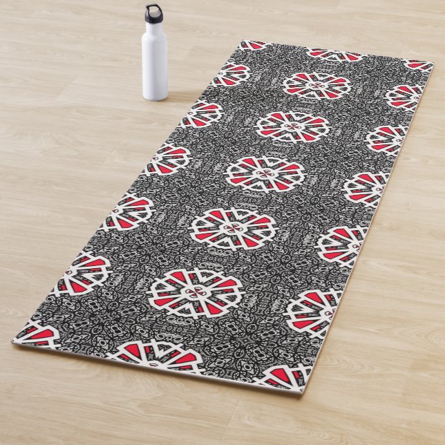 Tapete De Yoga Arte do caleidoscópio 1 do Volume 16 (In Situ)