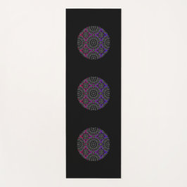 Tapete De Yoga Arte do caleidoscópio de 13