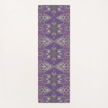 Arte Roxa Profunda Nouveau Deco Caleidoscópico Fra