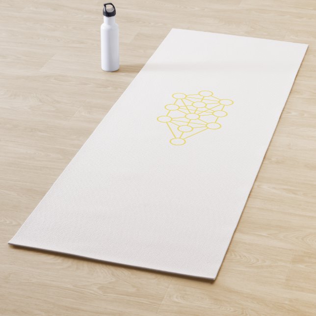 Tapete De Yoga Árvore Da Vida Sagrada Geometria (In Situ)