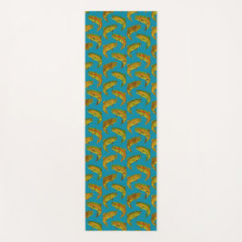 Tapete De Yoga Aspen Leaf Rainbow Pattern Invisível 2018