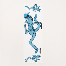 Tapete De Yoga Assustador.