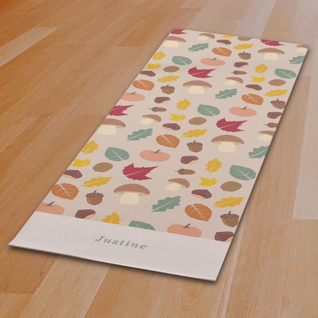 Tapete De Yoga Autumn Pattern Yoga Mat (Autumn Pattern Yoga Mat)