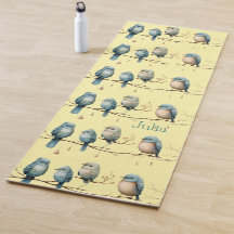 Aves Whimsical em Ramificações de Elegância Eterno