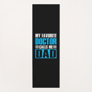 Tapete De Yoga Avô cita meu médico favorito me chama de Pai