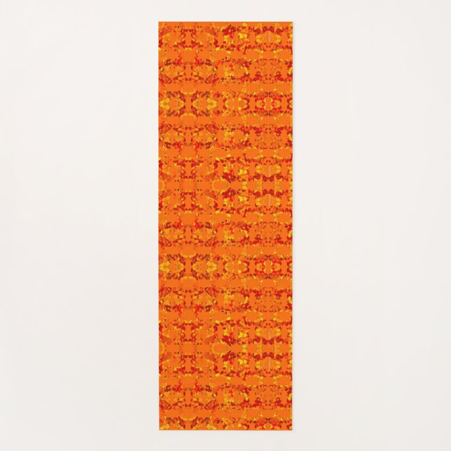Tapete De Yoga Aztek Orange (Frente)