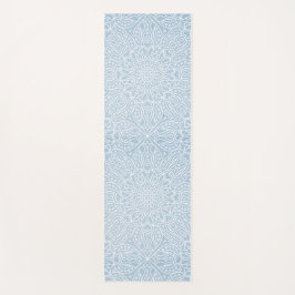 Tapete De Yoga Azul sereno da mandala