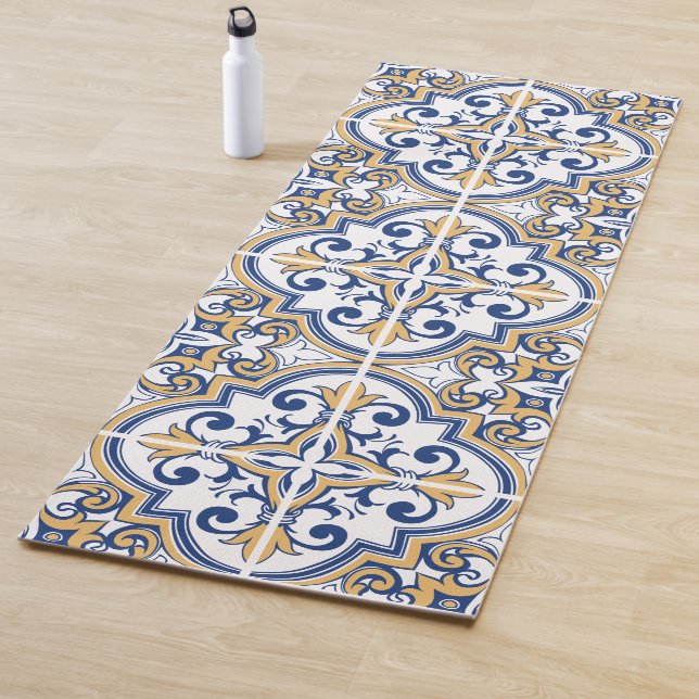 Tapete De Yoga Azulejos em português 1 (In Situ)