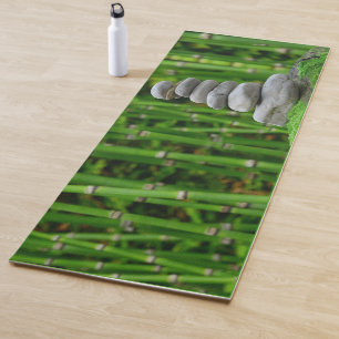 Tapete De Yoga Bambu e Balance Yoga Mat