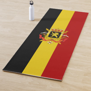 Tapete De Yoga Bandeira belga